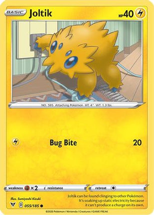 Joltik - 55/185 [SWSH04: Vivid Voltage] Reverse Holofoil