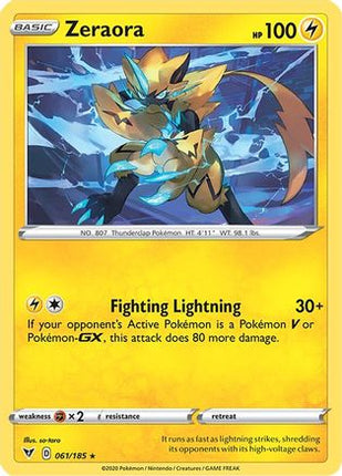 Zeraora - 61/185 [SWSH04: Vivid Voltage] Reverse Holofoil