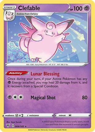 Clefable - 64/185 [SWSH04: Vivid Voltage]