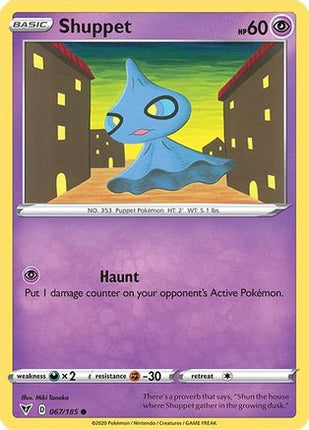 Shuppet - 67/185 [SWSH04: Vivid Voltage]