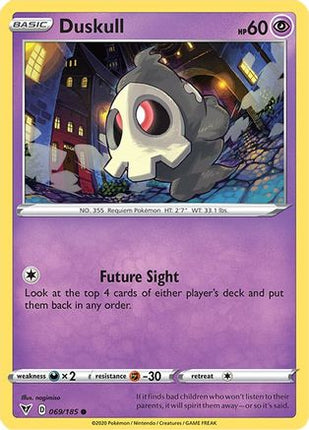 Duskull - 69/185 [SWSH04: Vivid Voltage]