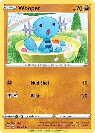 Wooper - 83/185 [SWSH04: Vivid Voltage]