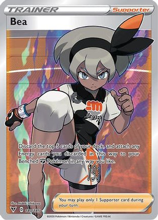 Bea (Full Art) - 180/185 [SWSH04: Vivid Voltage] Holofoil
