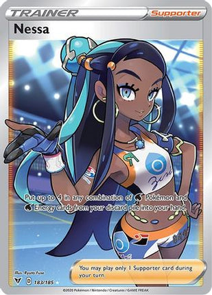 Nessa (Full Art) - 183/185 [SWSH04: Vivid Voltage] Holofoil