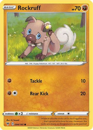 Rockruff - 94/185 [SWSH04: Vivid Voltage]