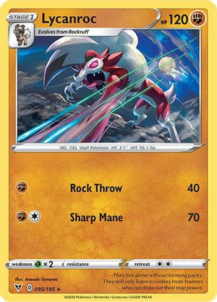 Lycanroc - 95/185 [SWSH04: Vivid Voltage]