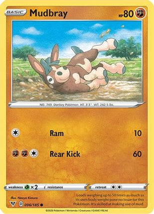 Mudbray - 96/185 [SWSH04: Vivid Voltage]