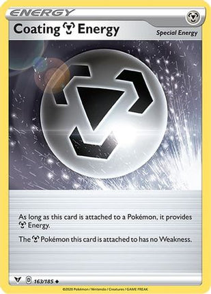 Coating Metal Energy - 163/185 [SWSH04: Vivid Voltage] Reverse Holofoil