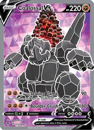Coalossal V (Full Art) - 173/185 [SWSH04: Vivid Voltage] Holofoil
