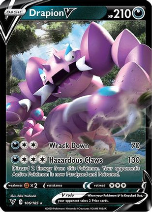 Drapion V - 106/185 [SWSH04: Vivid Voltage] Holofoil