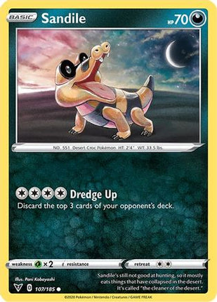 Sandile - 107/185 [SWSH04: Vivid Voltage]