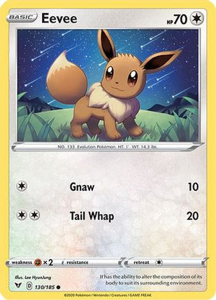 Eevee - 130/185 [SWSH04: Vivid Voltage] Reverse Holofoil