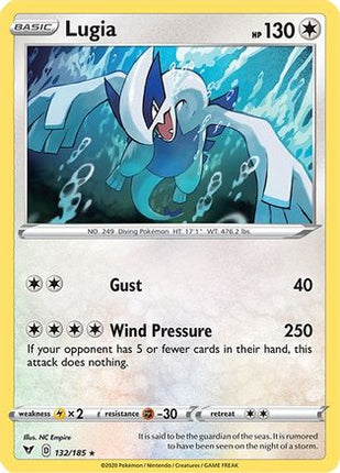 Lugia - 132/185 [SWSH04: Vivid Voltage] Holofoil