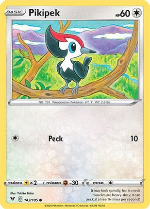 Pikipek - 143/185 [SWSH04: Vivid Voltage]