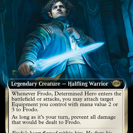 Frodo, Determined Hero (Extended Art) [The Lord of the Rings: Tales of Middle-earth]