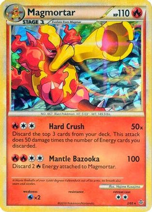 Magmortar - 2/95 (Cracked Ice Holo) [Miscellaneous Cards & Products] Holofoil