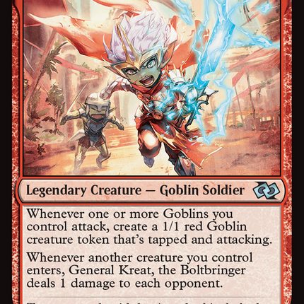 General Kreat, the Boltbringer [Foundations Jumpstart] Foil