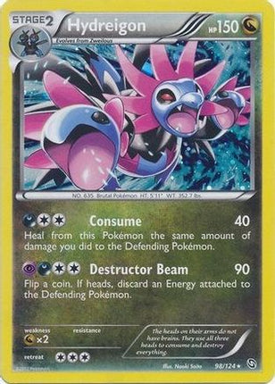 Hydreigon - 98/124 (Cosmos Holo) [Blister Exclusives] Holofoil