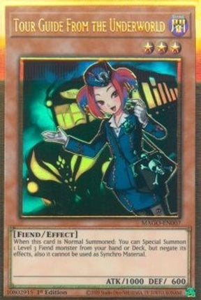Tour Guide From the Underworld (Premium Gold Rare) [MAGO-EN007] 1st Edition