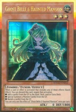 Ghost Belle & Haunted Mansion (Premium Gold Rare) [MAGO-EN012] 1st Edition