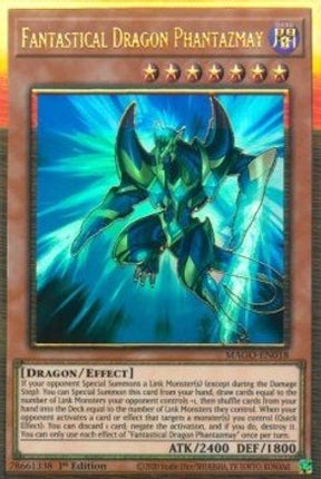 Fantastical Dragon Phantazmay (Alternate Art) (Premium Gold Rare) [MAGO-EN018] 1st Edition