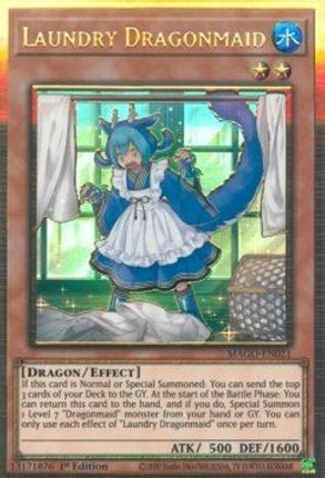 Laundry Dragonmaid (Premium Gold Rare) [MAGO-EN021] 1st Edition