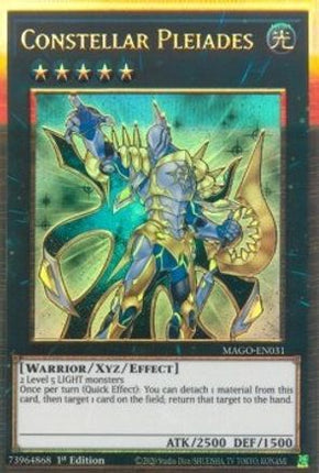 Constellar Pleiades (Premium Gold Rare) [MAGO-EN031] 1st Edition
