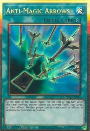 Anti-Magic Arrows (Premium Gold Rare) [MAGO-EN043] 1st Edition