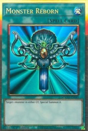 Monster Reborn (Premium Gold Rare) [MAGO-EN045] 1st Edition