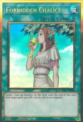 Forbidden Chalice (Premium Gold Rare) [MAGO-EN048] 1st Edition