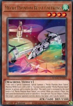 Mecha Phantom Beast Coltwing (Rare) [MAGO-EN065] 1st Edition