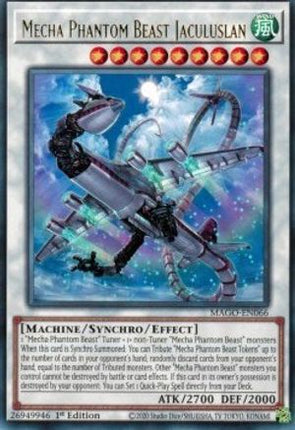 Mecha Phantom Beast Jaculuslan (Rare) [MAGO-EN066] 1st Edition