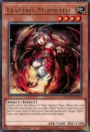Traptrix Myrmeleo (Rare) [MAGO-EN074] 1st Edition