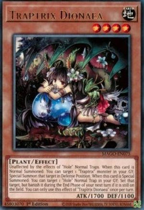 Traptrix Dionaea (Rare) [MAGO-EN075] 1st Edition