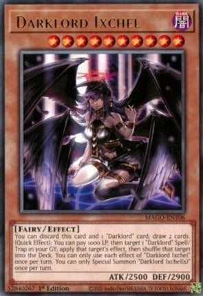 Darklord Ixchel (Rare) [MAGO-EN106] 1st Edition