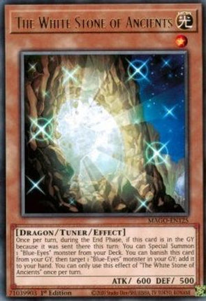 The White Stone of Ancients (Rare) [MAGO-EN125] 1st Edition