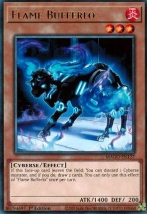 Flame Bufferlo (Rare) [MAGO-EN127] 1st Edition
