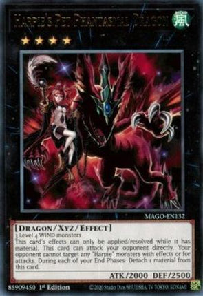 Harpie's Pet Phantasmal Dragon (Rare) [MAGO-EN132] 1st Edition