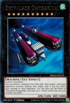 Skypalace Gangaridai (Rare) [MAGO-EN133] 1st Edition