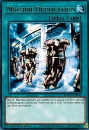 Machine Duplication (Rare) [MAGO-EN140] 1st Edition