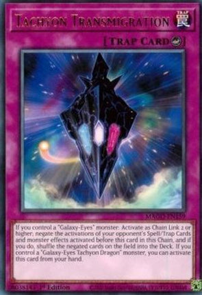 Tachyon Transmigration (Rare) [MAGO-EN159] 1st Edition