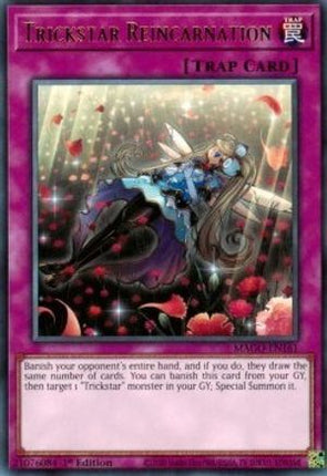 Trickstar Reincarnation (Rare) [MAGO-EN161] 1st Edition