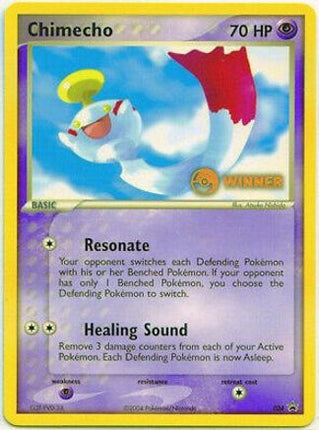 Chimecho - 024 (e-League) [Winner] - null/null [Nintendo Promos]
