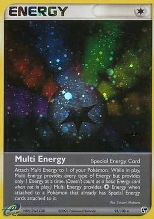 Multi Energy (Special) 93/100 (League Promo) - null/100 [League & Championship Cards] Holofoil