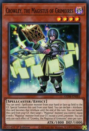 Crowley, the Magistus of Grimoires (Super Rare) [GEIM-EN001] 1st Edition