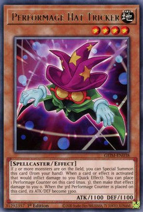 Performage Hat Tricker (Rare) [GEIM-EN038] 1st Edition