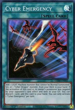 Cyber Emergency (Super Rare) [GEIM-EN042] 1st Edition