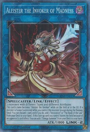 Aleister the Invoker of Madness (CR) (Collector's Rare) [GEIM-EN053] 1st Edition