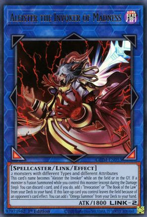 Aleister the Invoker of Madness (Ultra Rare) [GEIM-EN053] 1st Edition