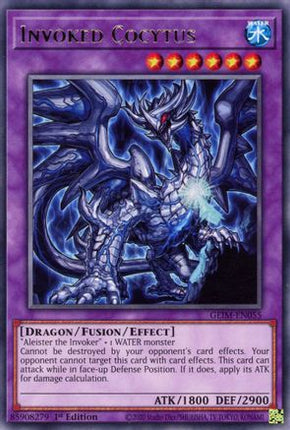 Invoked Cocytus (Rare) [GEIM-EN055] 1st Edition